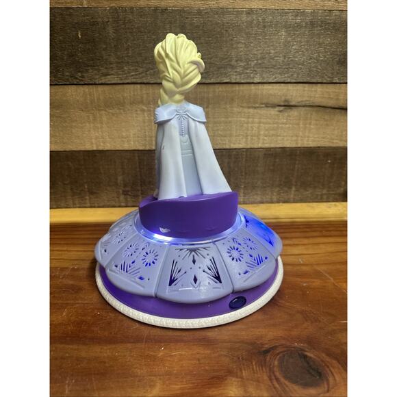 Disney Frozen Elsa Singing/Spinning Night Light Peachtree Playthings - Picture 3 of 10